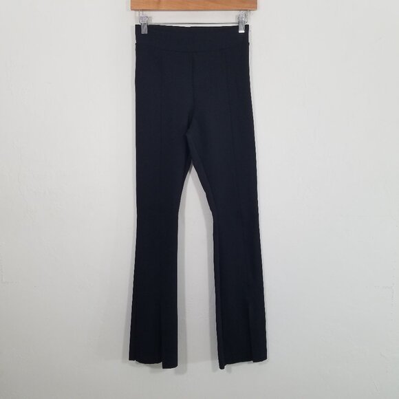 Commando Neoprene Split Front Leg High Rise Stretch Pants Size M - Picture 7 of 12